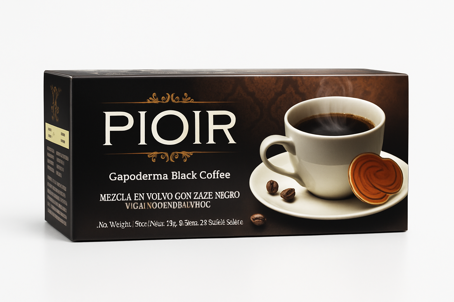 Pioir black coffee Perú